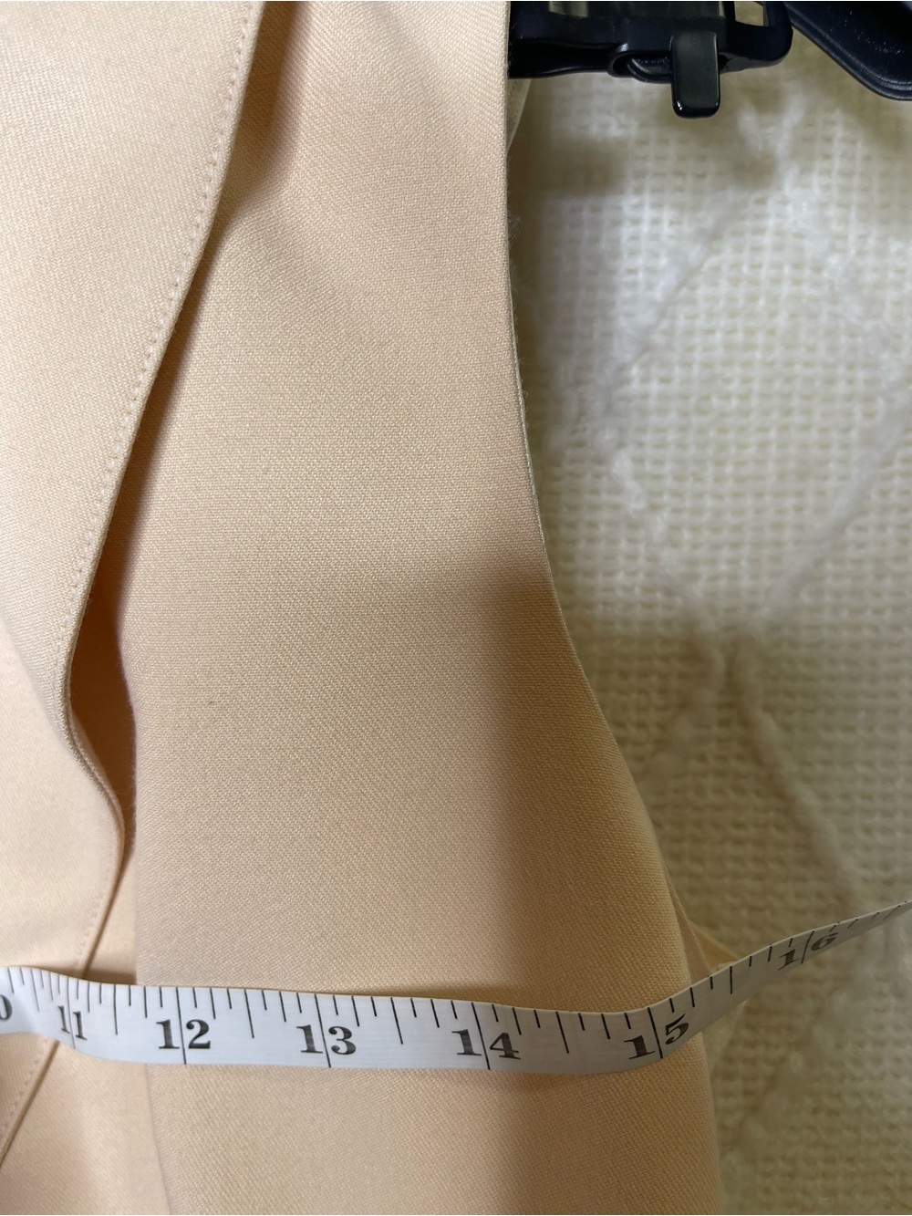 Ralph Lauren Purple Label Cream Silk Blend Jaiden Vest Top w/ Back Lapel – US 4 - Picture 12 of 13
